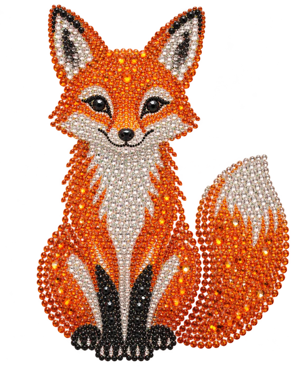 Original orange crystal fox transfer concept